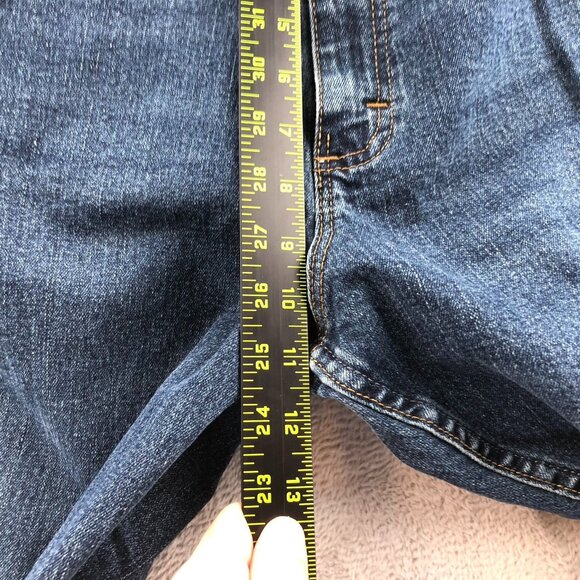 2 Wrangler Mens Jeans 34x29 Measured Relaxed Fit Blue Denim Classic Casual - Picture 10 of 16